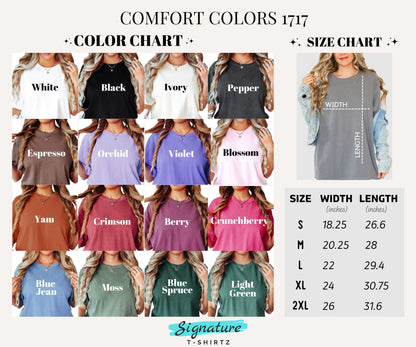 Let Kindness Bloom Floral Comfort Colors® Shirt